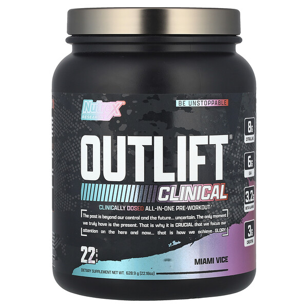 Outlift® Clinical, Miami Vice, 22.18 oz (628.9 g) Nutrex Research