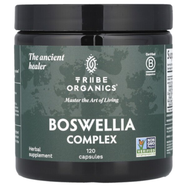 Boswellia Complex, 120 Capsules TRIBE ORGANICS