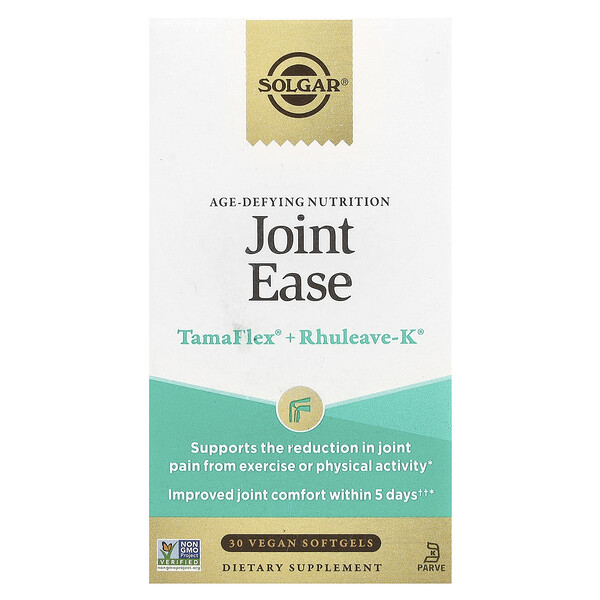 Age Defying Nutrition, Joint Ease, 30 Vegan Softgels Solgar