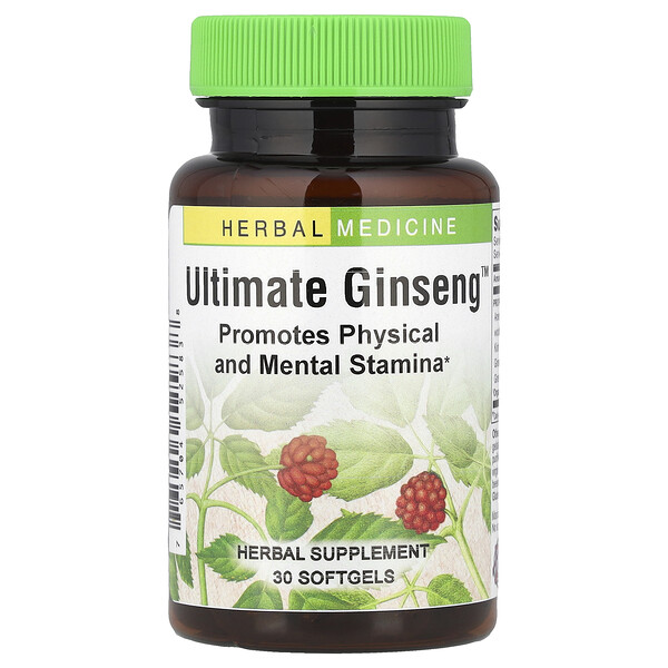 Ultimate Ginseng™, 30 Softgels Herbs Etc.