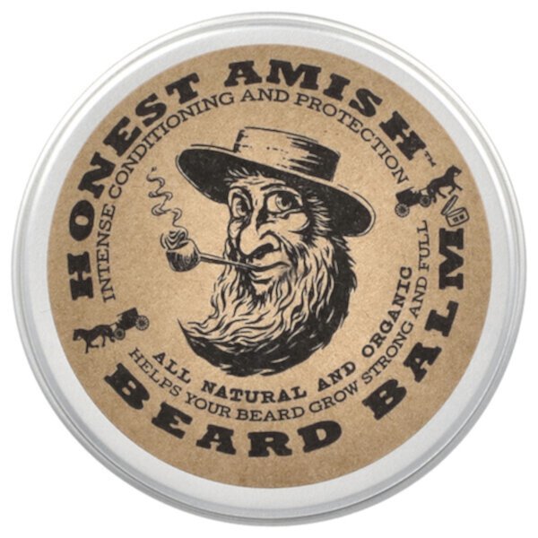 Beard Balm, 2 oz (60 ml) Honest Amish