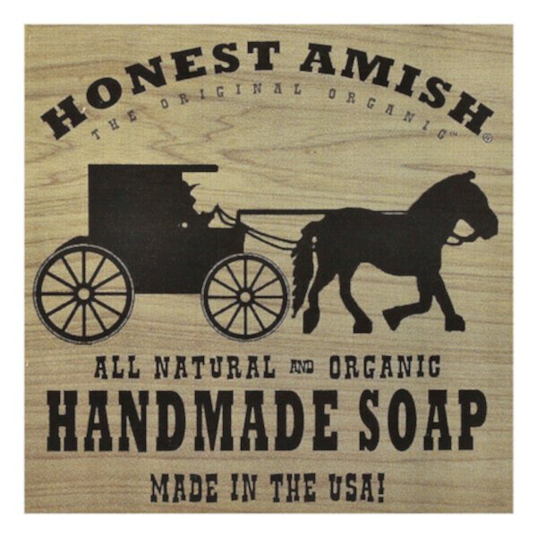 Handmade Bar Soap, Fisherman's Licorice, 1 Bar Honest Amish