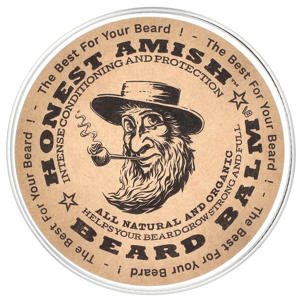 Beard Balm, 4 oz (120 ml) Honest Amish