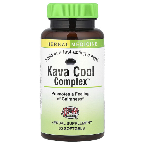 Kava Cool Complex™ , 60 Softgel Herbs Etc.