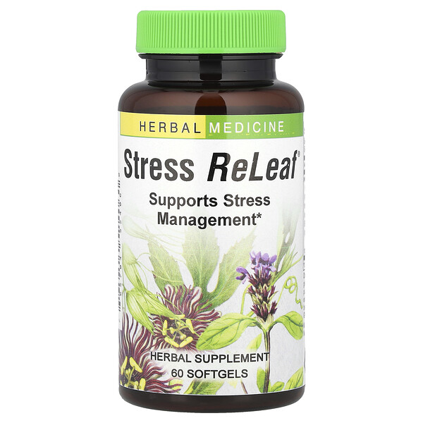 Stress ReLeaf®, 60 Softgels Herbs Etc.