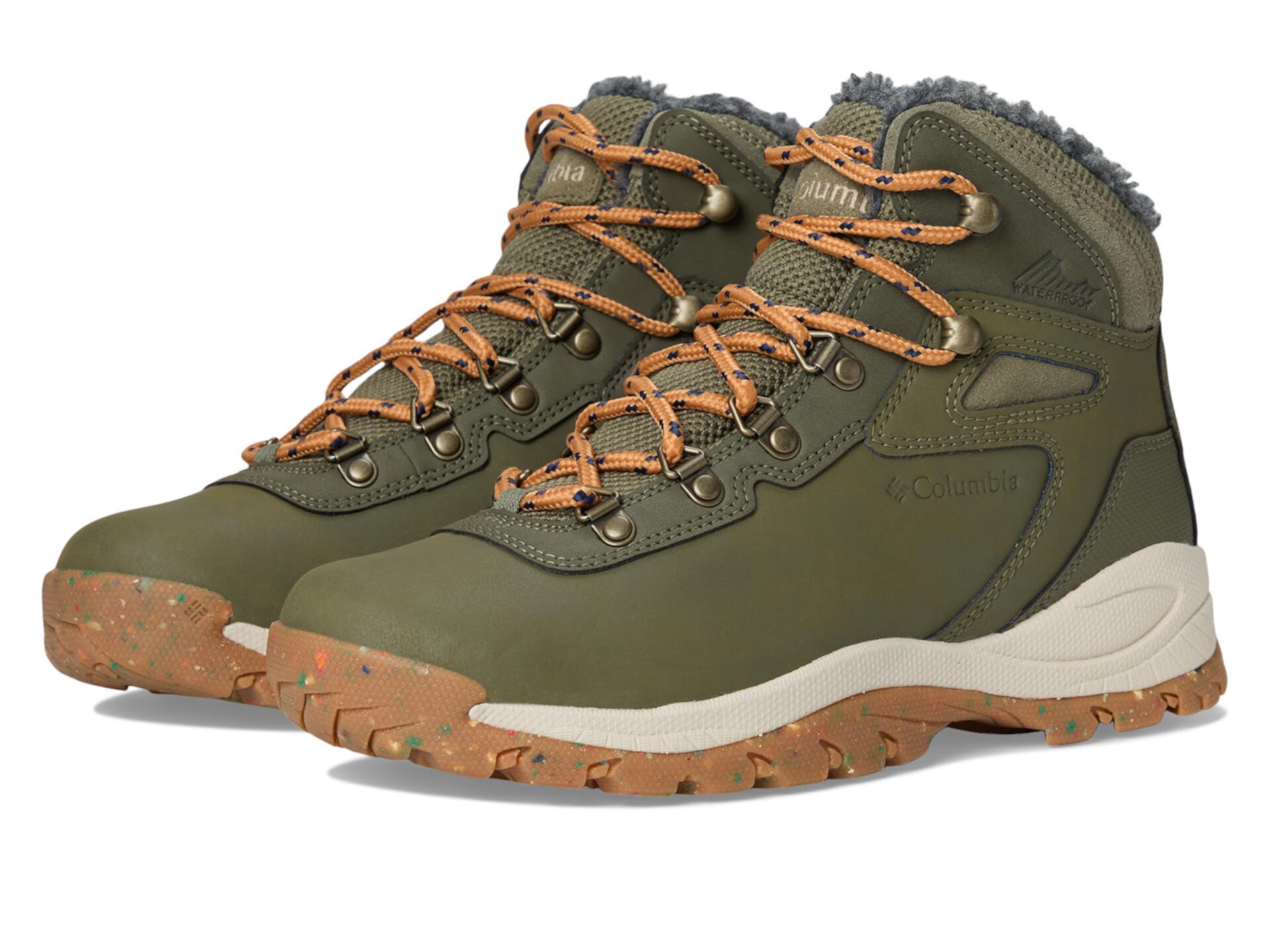 Кроссовки Columbia Newton Ridge Waterproof Omni-Heat II с водонепроницаемой защитой и амортизацией Columbia