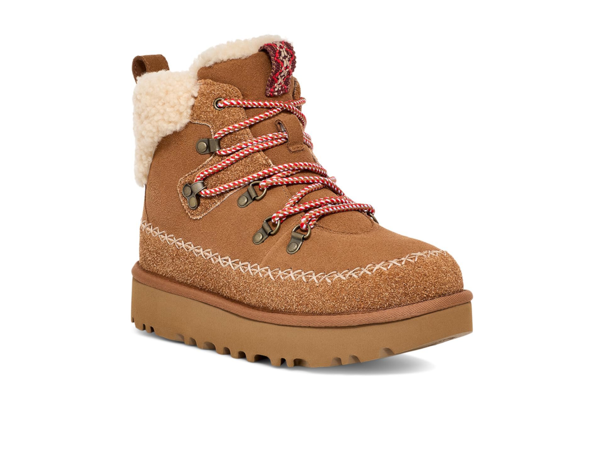 Женские Ботинки на шнуровке UGG Classic Alpine Lace-Up UGG