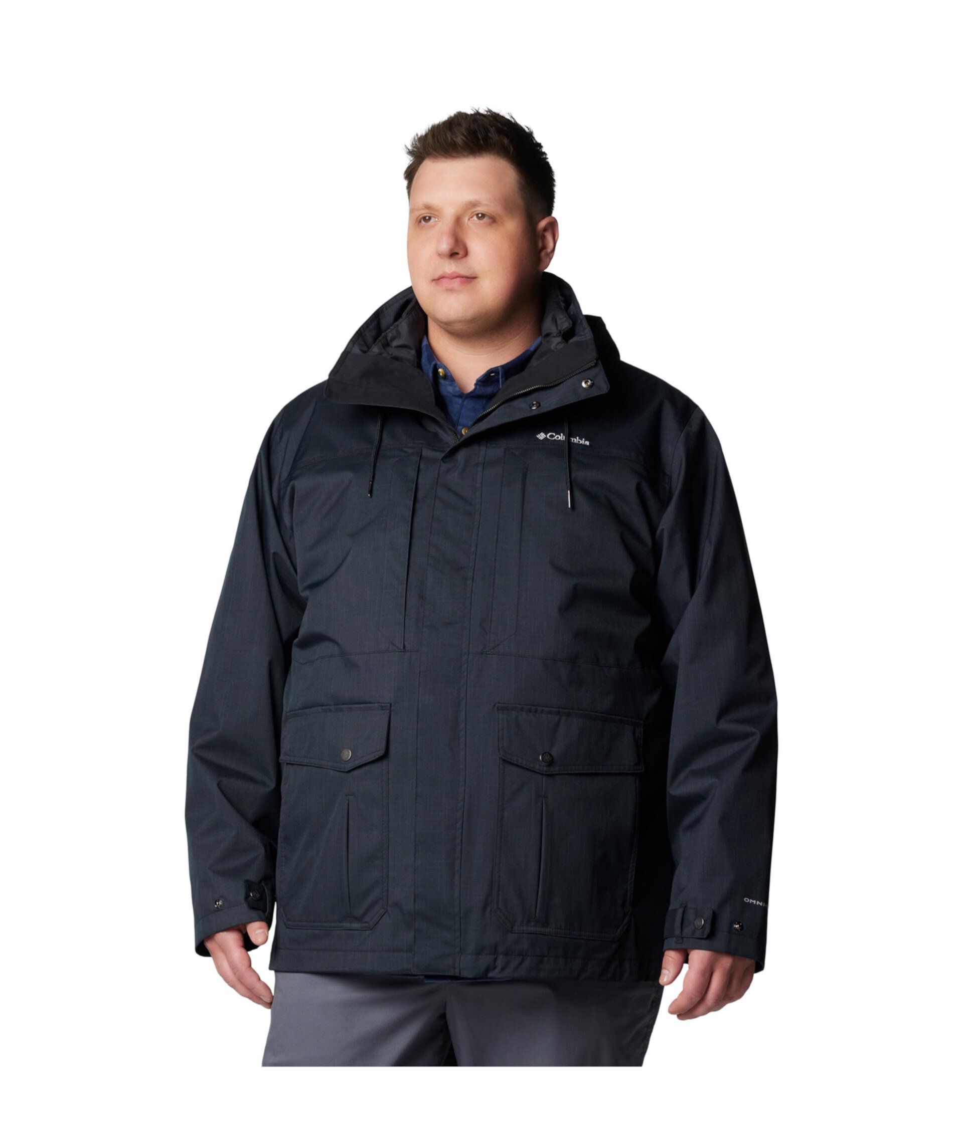 Big & Tall Horizons Pine II Interchange Jacket Columbia