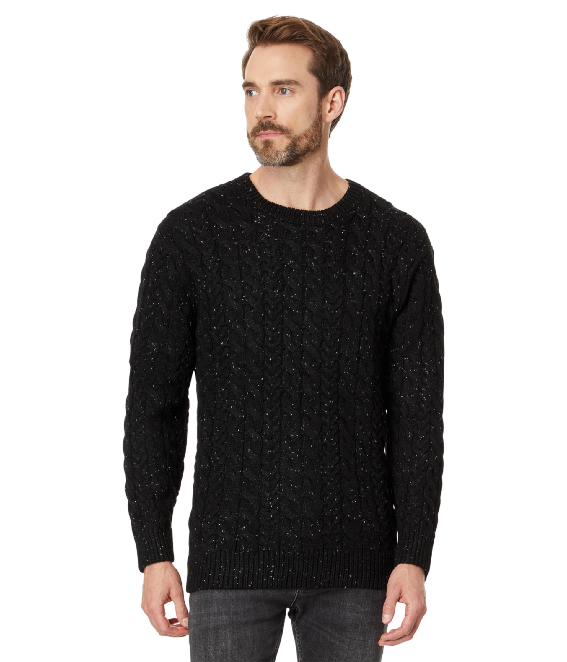 Cable Crew Neck Sweater Lucky Brand