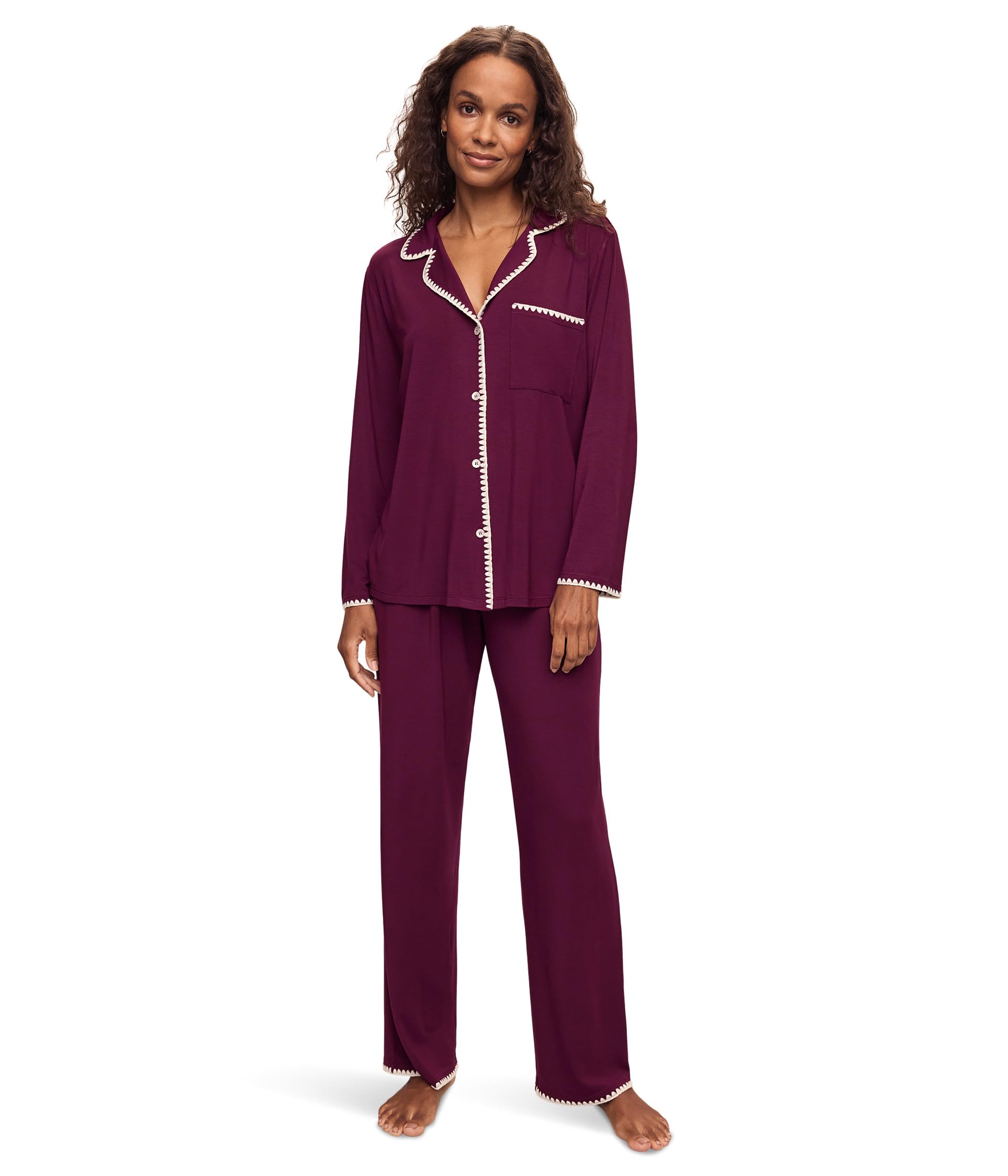 Женские Пижамы Eberjey Frida Long Pj Set Eberjey