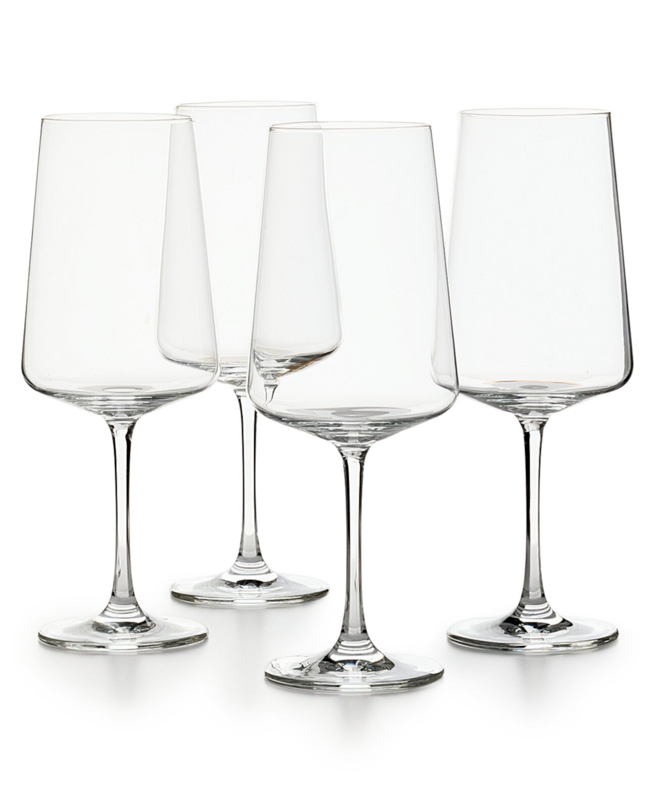 Flur Collection White Wine Glasses, Set of 4, Exclusively at Macy’s The Cellar