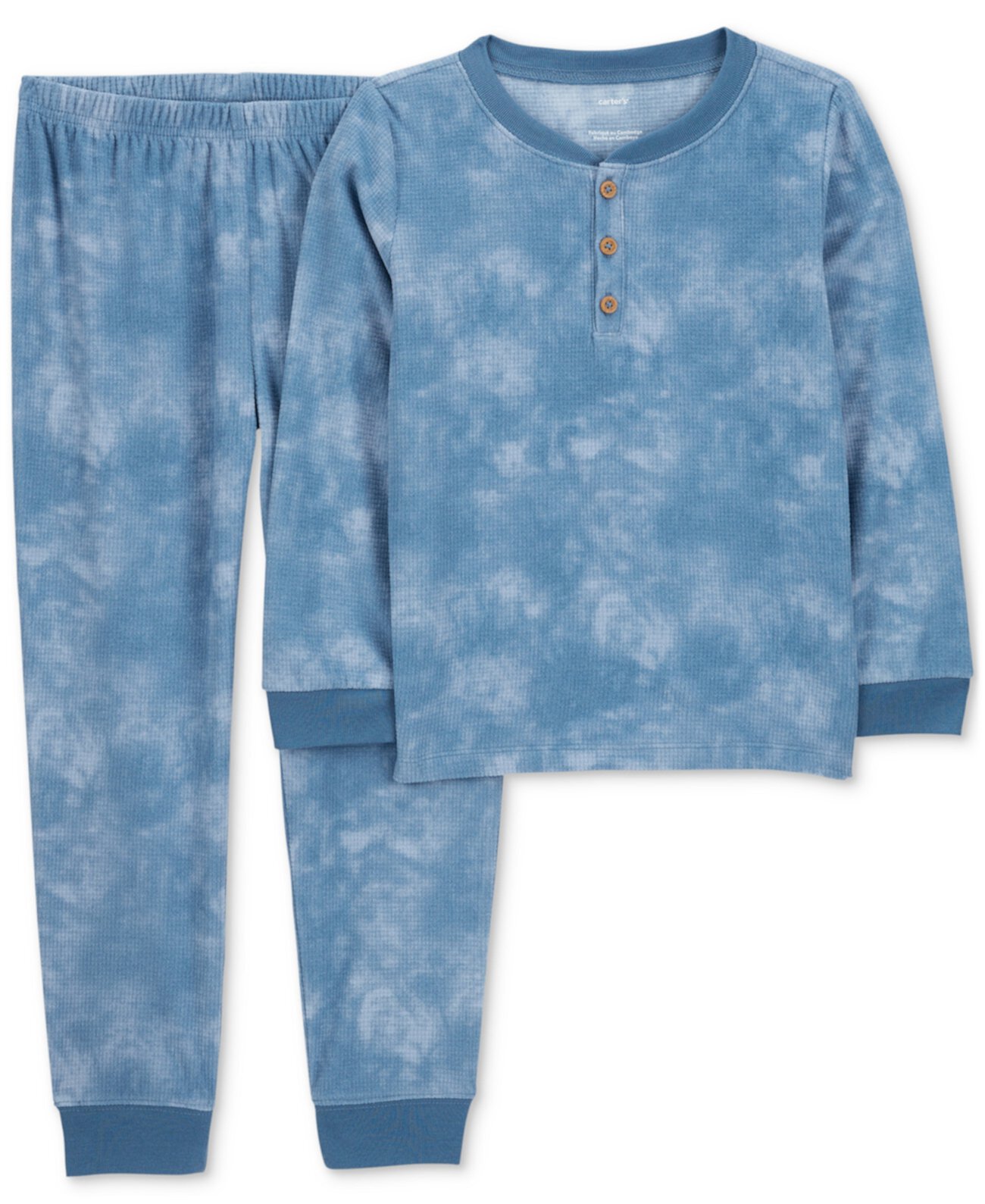 Little & Big Girls Tie-Dye Fleece Pajamas, 2 Piece Set Carter's