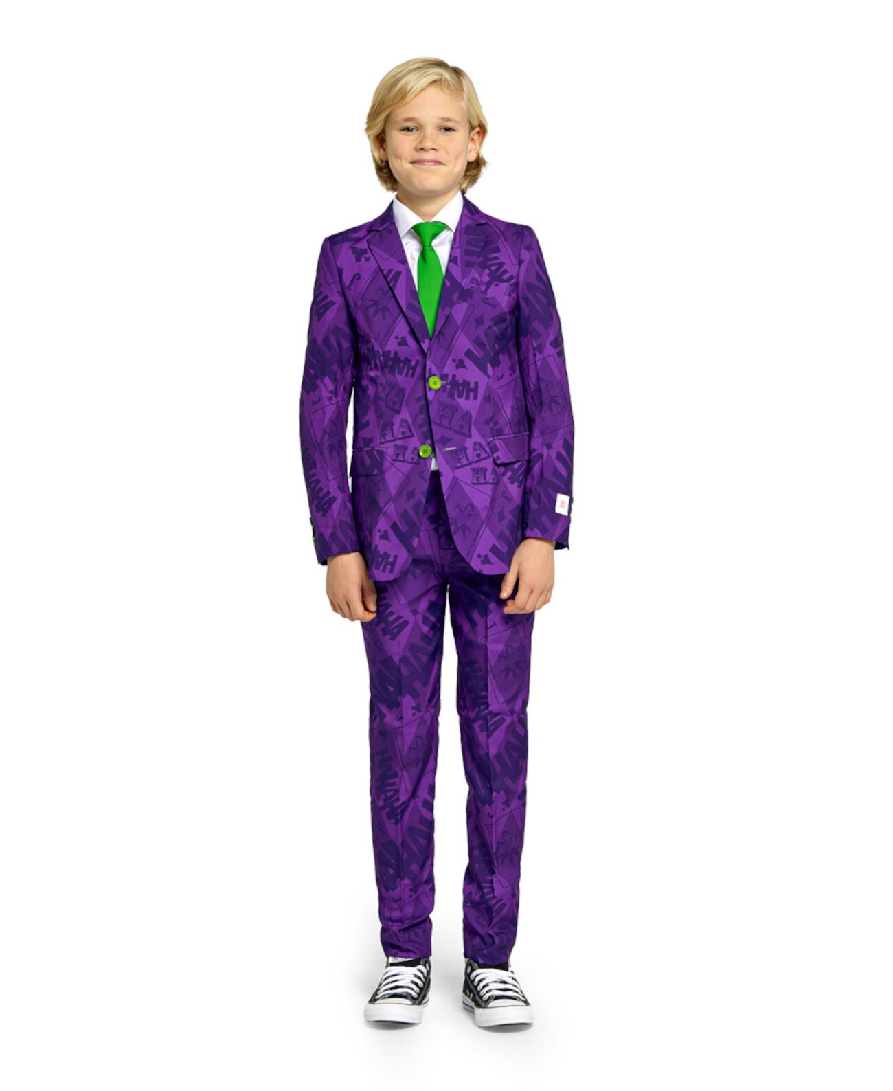 Teen Boys The Joker Suit, Pant and Tie, 3-Piece Set OppoSuits