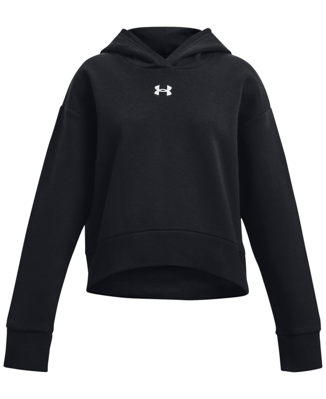 Короткое худи с капюшоном и длинными рукавами для девочек от Under Armour Rival Fleece Under Armour