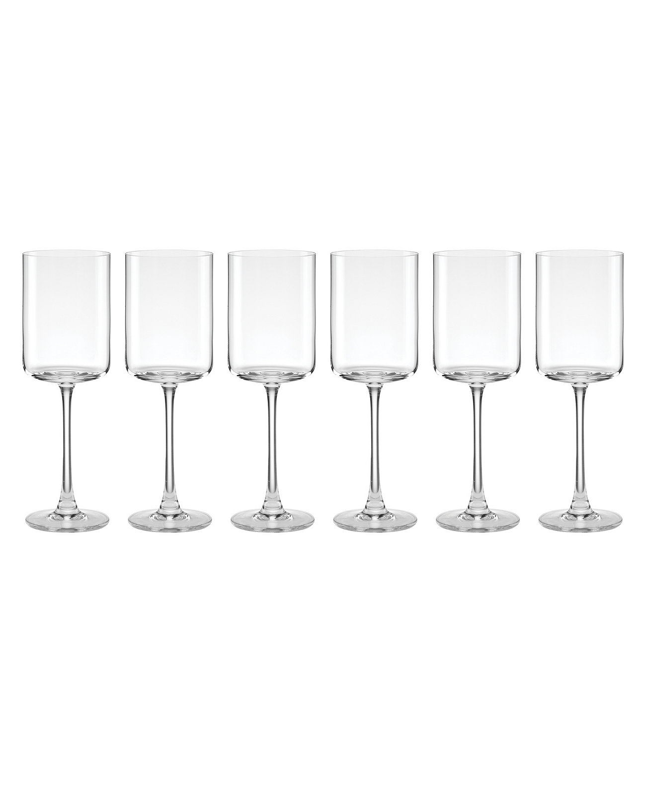 Tuscany Classics Straight White Wine Glasses, Set Of 6 Lenox