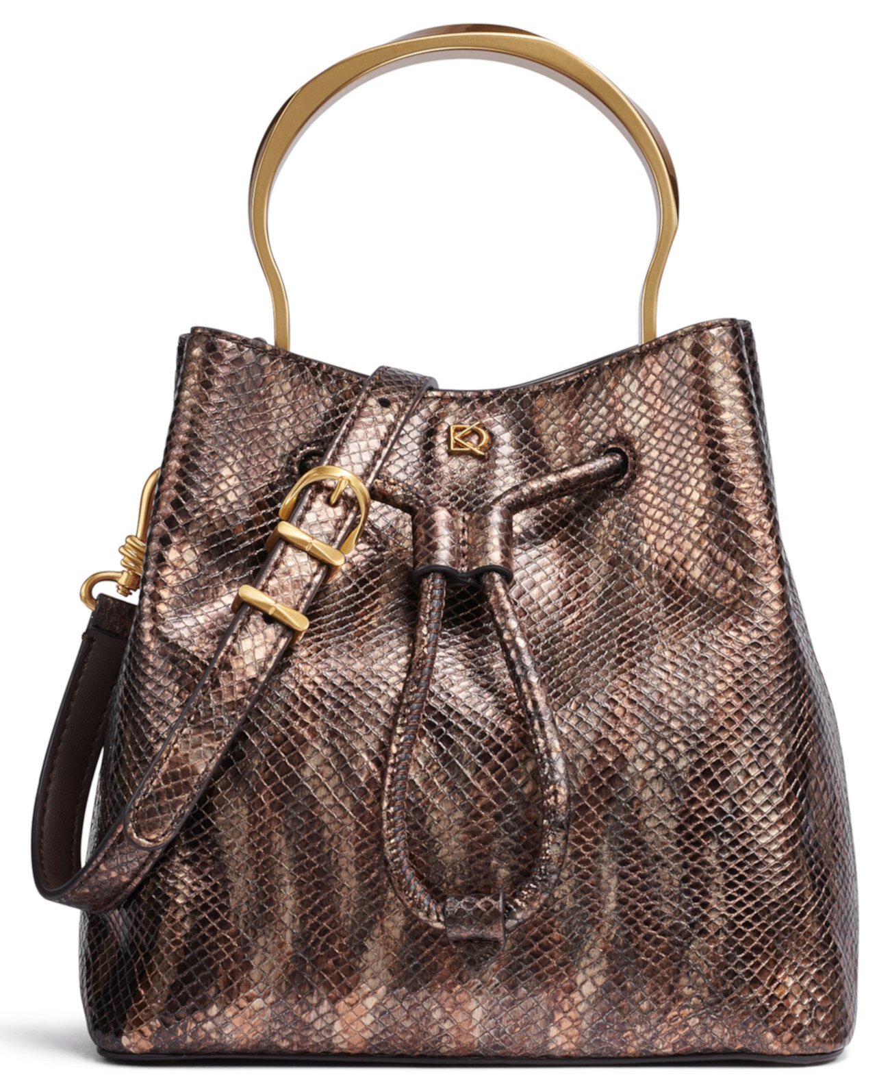 Сумка через плечо Donna Karan New York Lawrence Metallic Snake Donna Karan New York