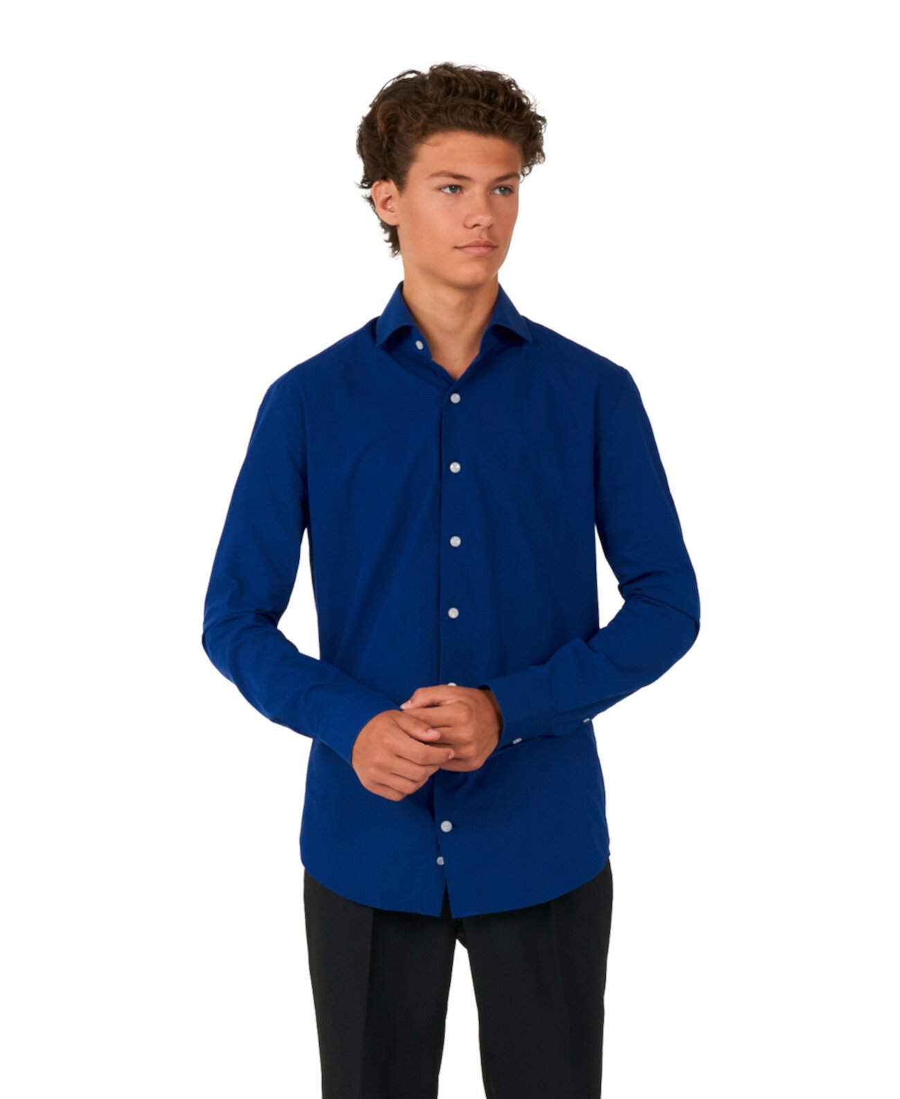 Teen Boys Long Sleeve Shirt OppoSuits