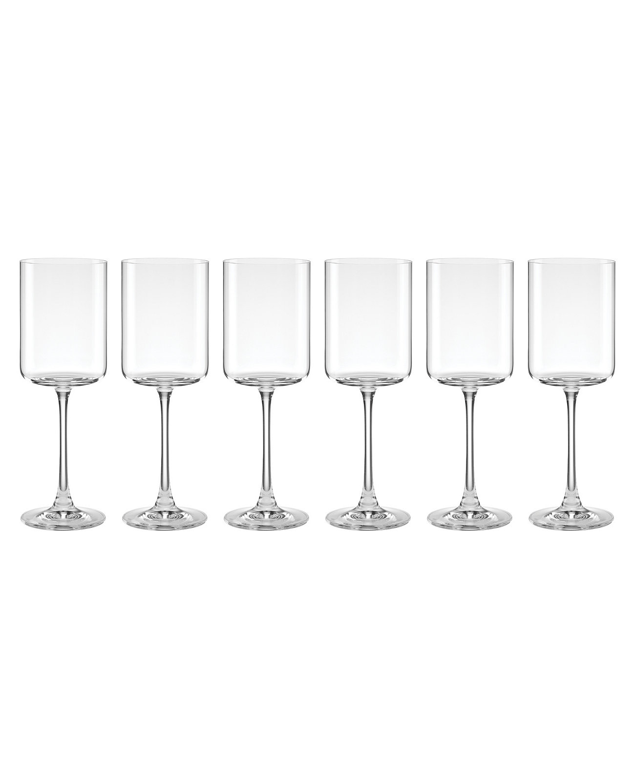 Tuscany Classics Straight Red Wine Glasses, Set Of 6 Lenox