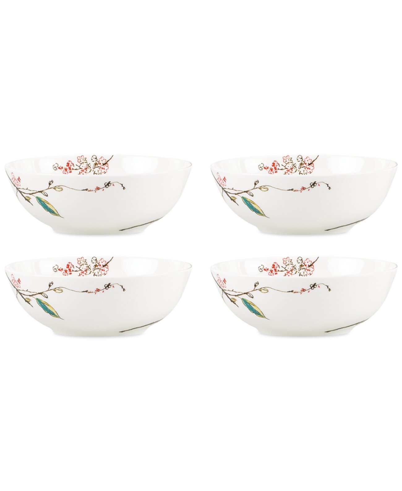 Chirp Soup Bowls, Set of 4 Lenox