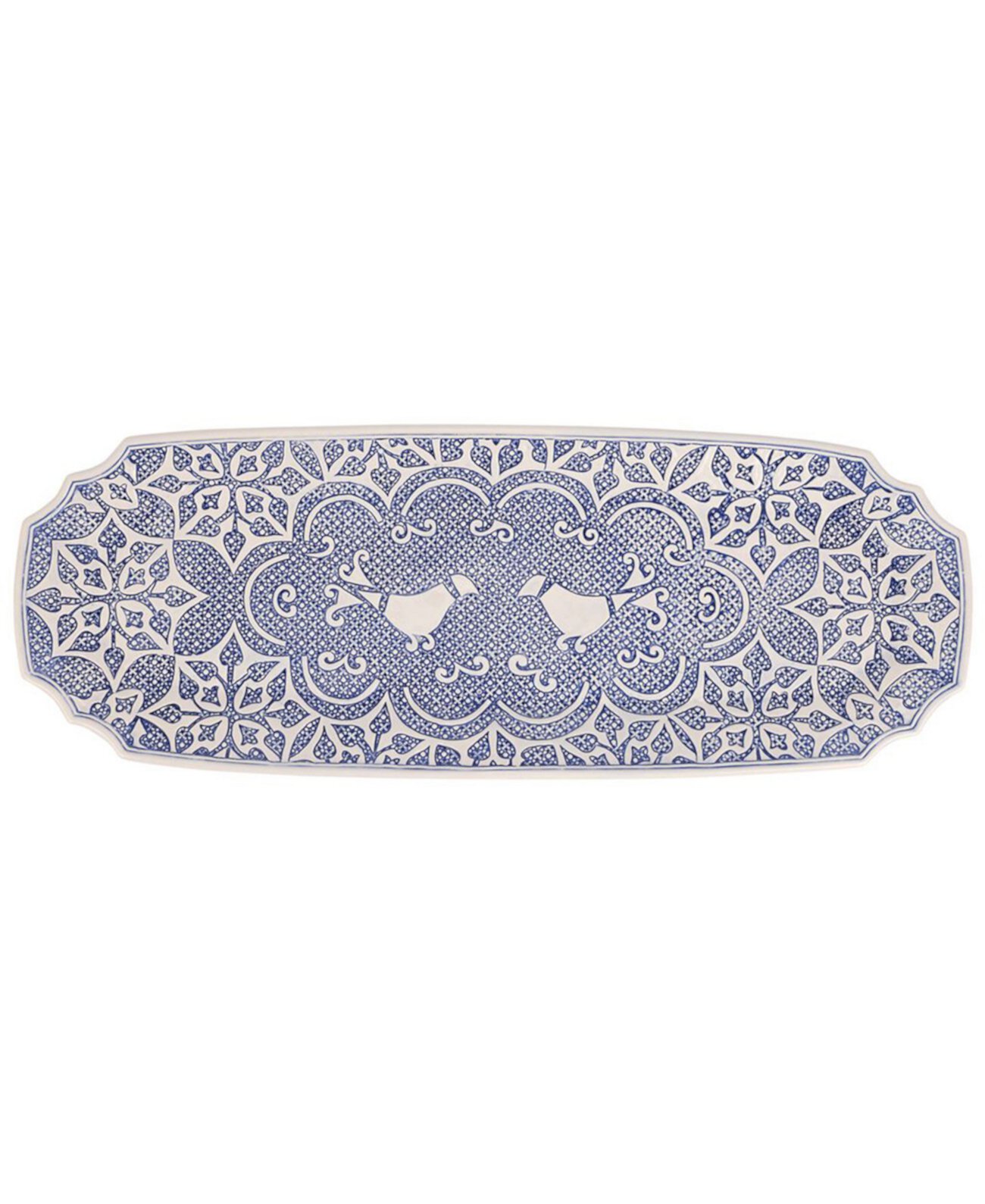 Uccello Long Oval Platter VIETRI