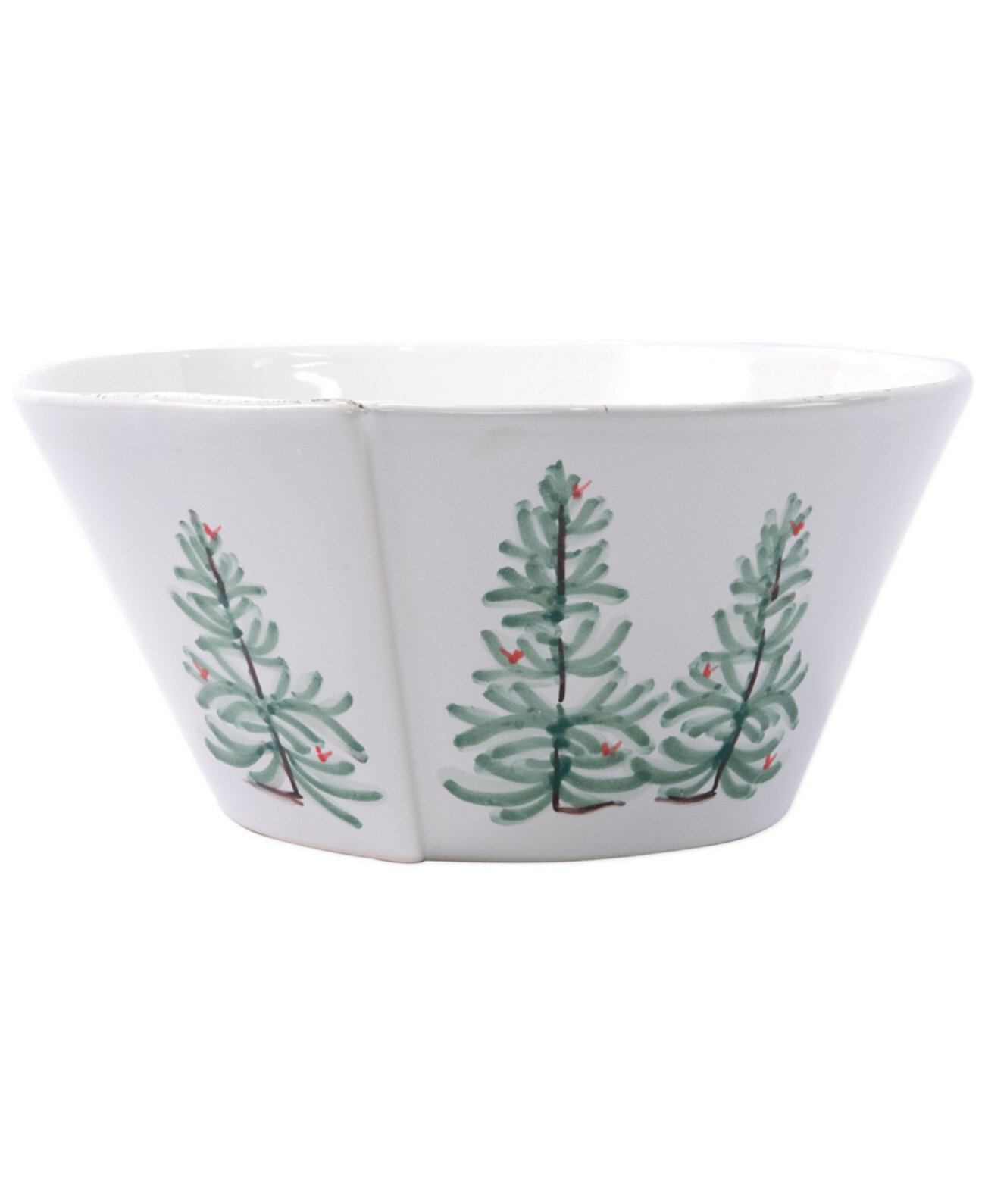 Lastra Holiday Large Stacking Serving Bowl VIETRI