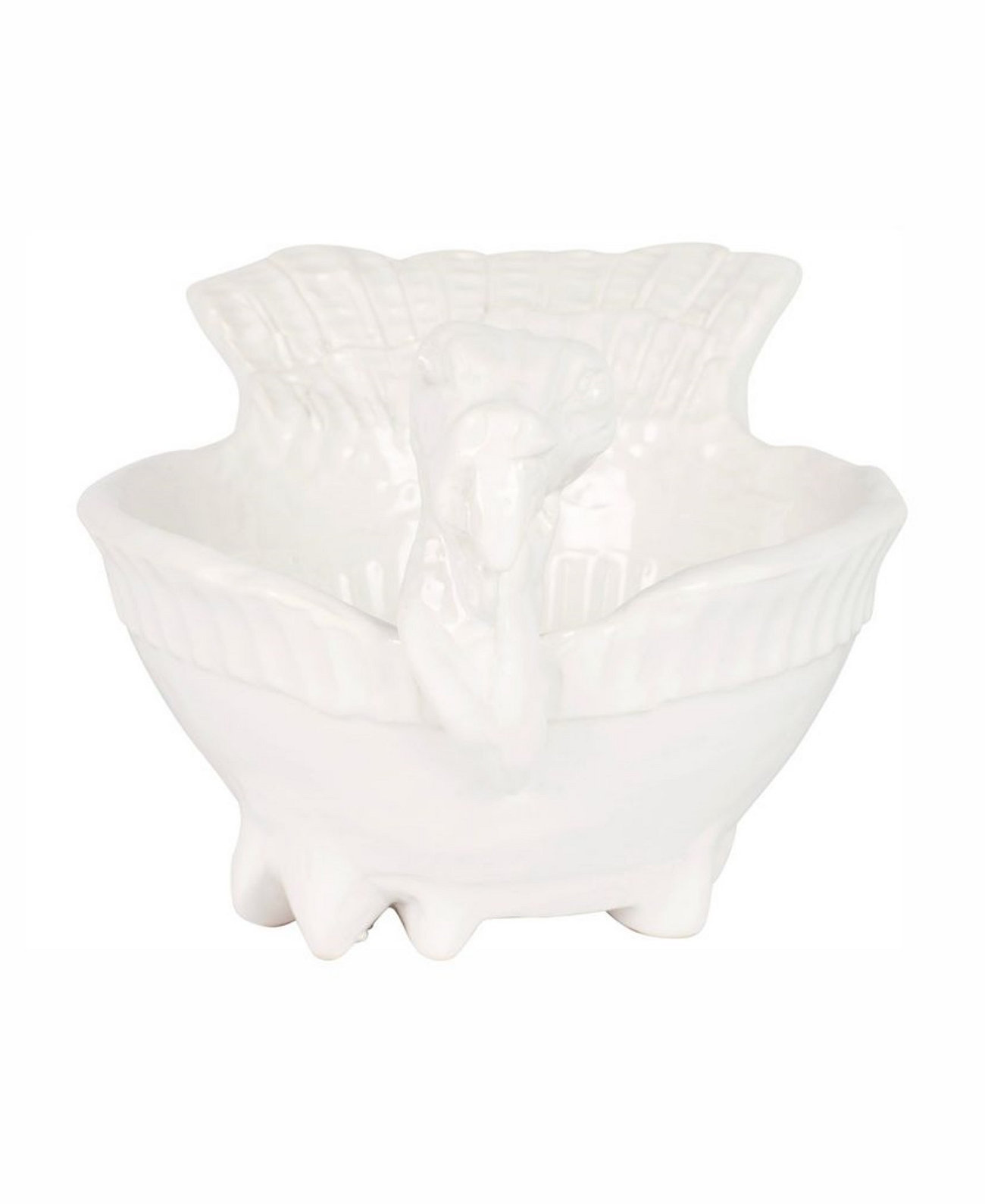 Pietra Tacchino Figural Deep Serving Bowl VIETRI