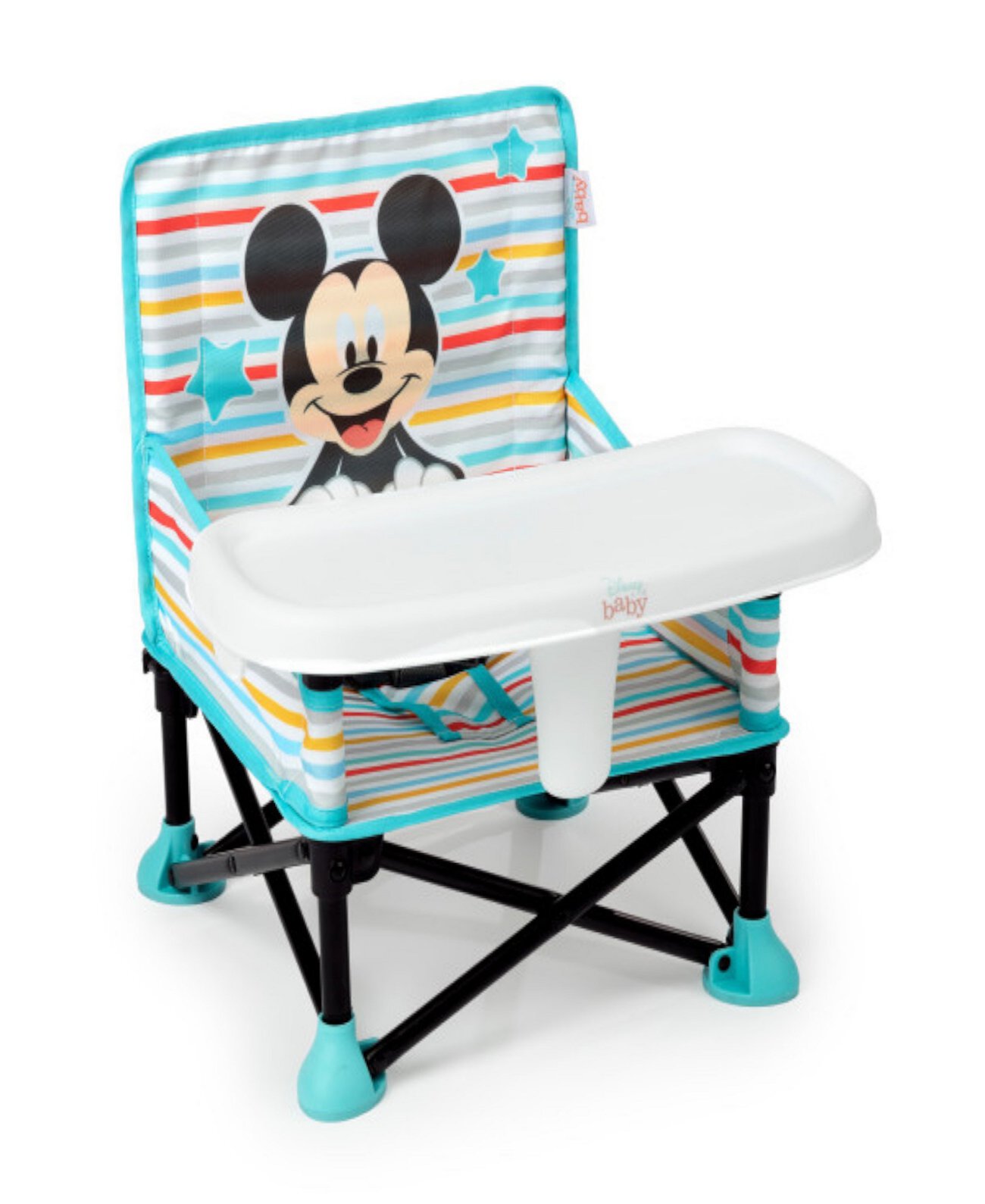 Baby Mickey Mouse Pop ‘N Sit Portable Booster Seat Bright Starts