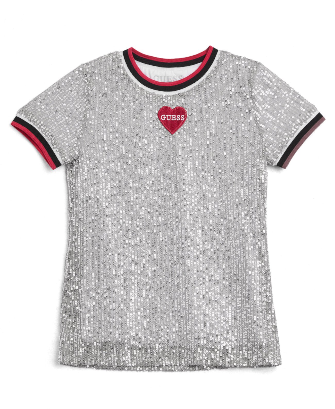 Детская Футболка GUESS Big Girls All-Over Sequin GUESS