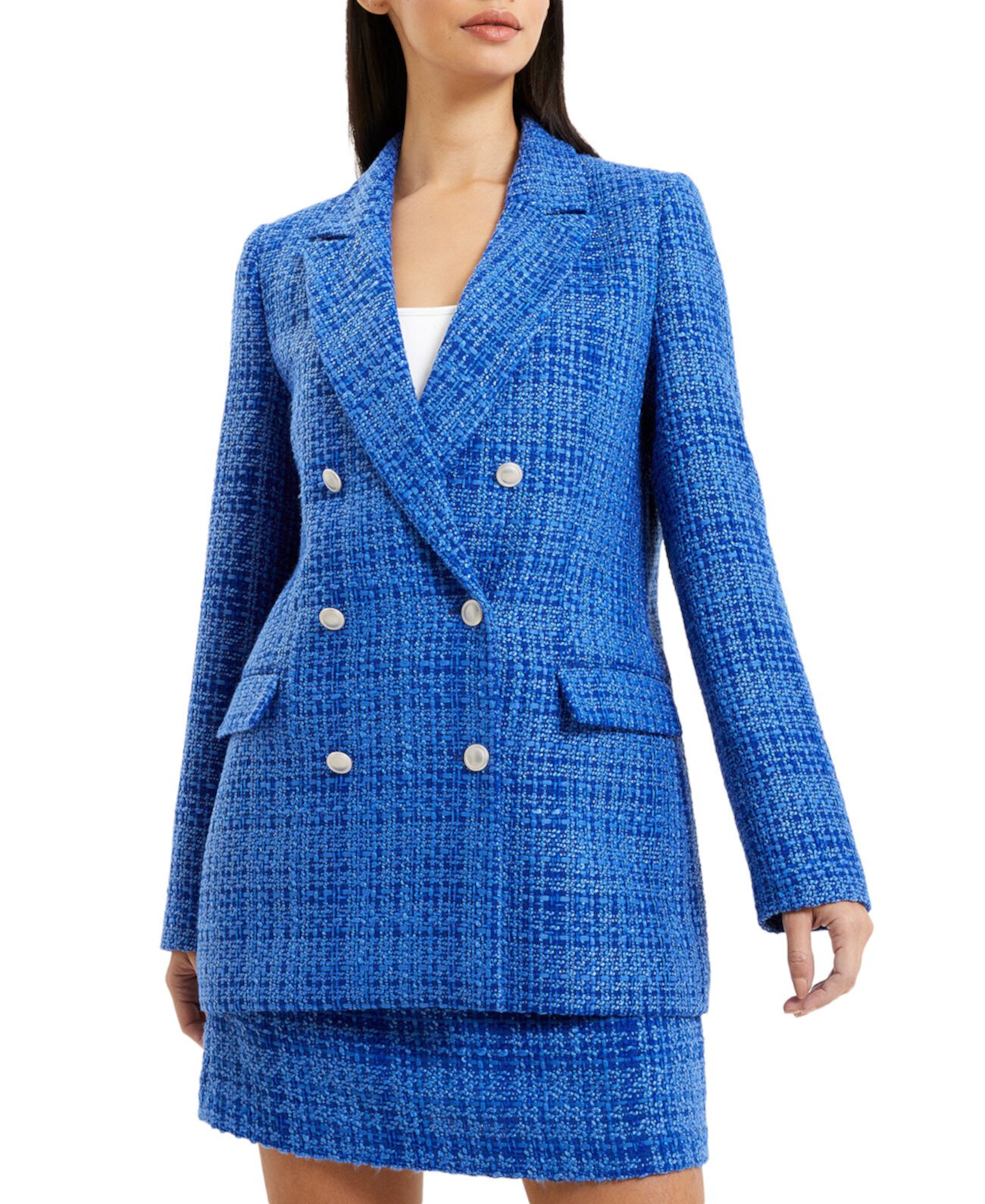 Women's Azzura Long-Sleeve Tweed Blazer French Connection