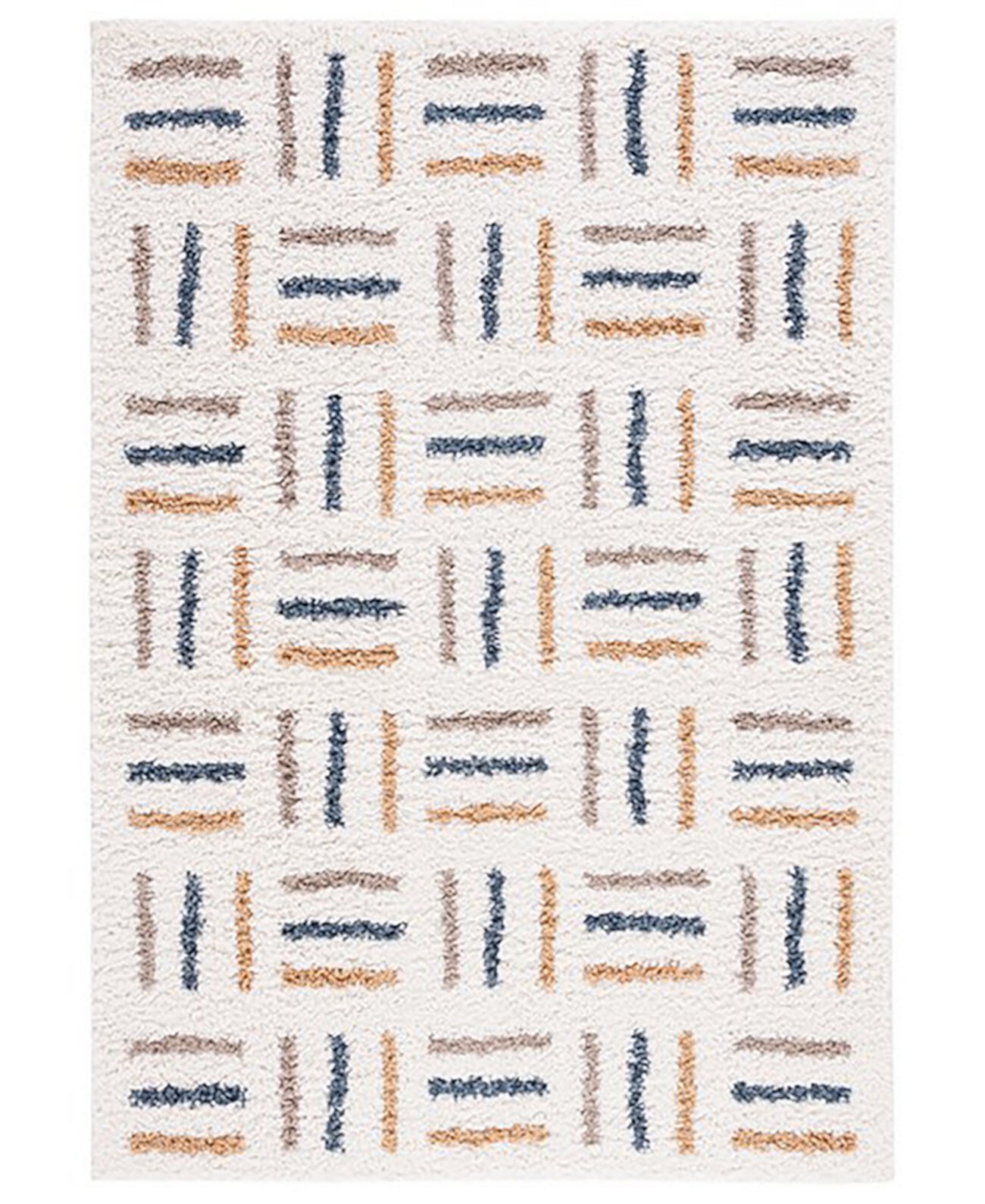 Calico Shag CLC112A 3'x5' Area Rug Safavieh