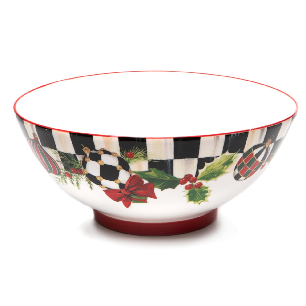 Deck The Halls Serving Bowl MacKenzie-Childs