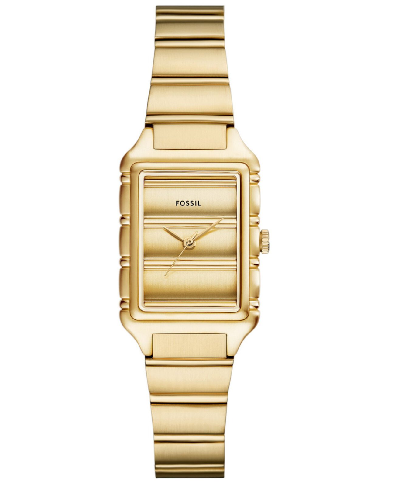 Women's Raquel Three-Hand Gold-Tone Stainless Steel Watch, 23mm Fossil