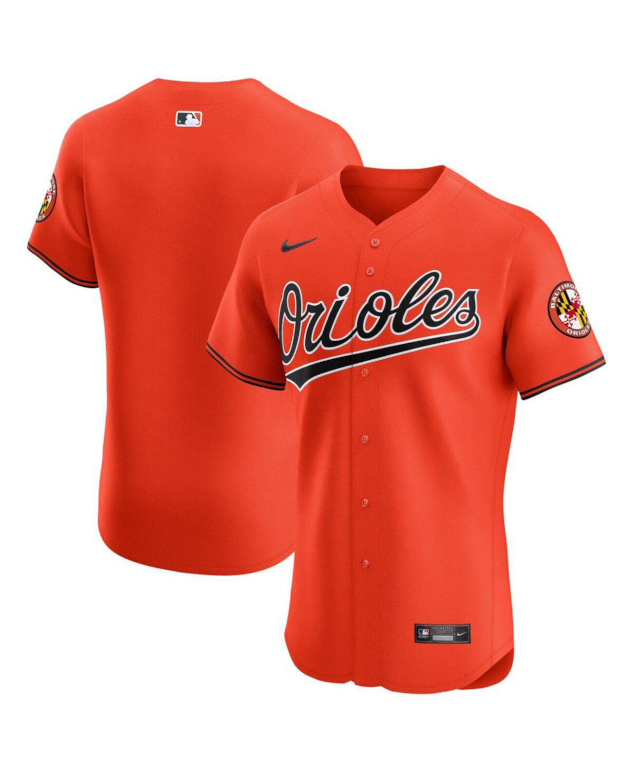 Мужское Джерси Nike Baltimore Orioles Alternate Vapor Premier Elite Patch Nike