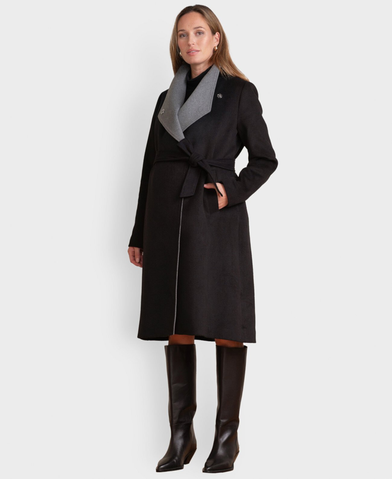 Женский Пуховик Seraphine Wool Blend Wrap Мaternity Coat Seraphine