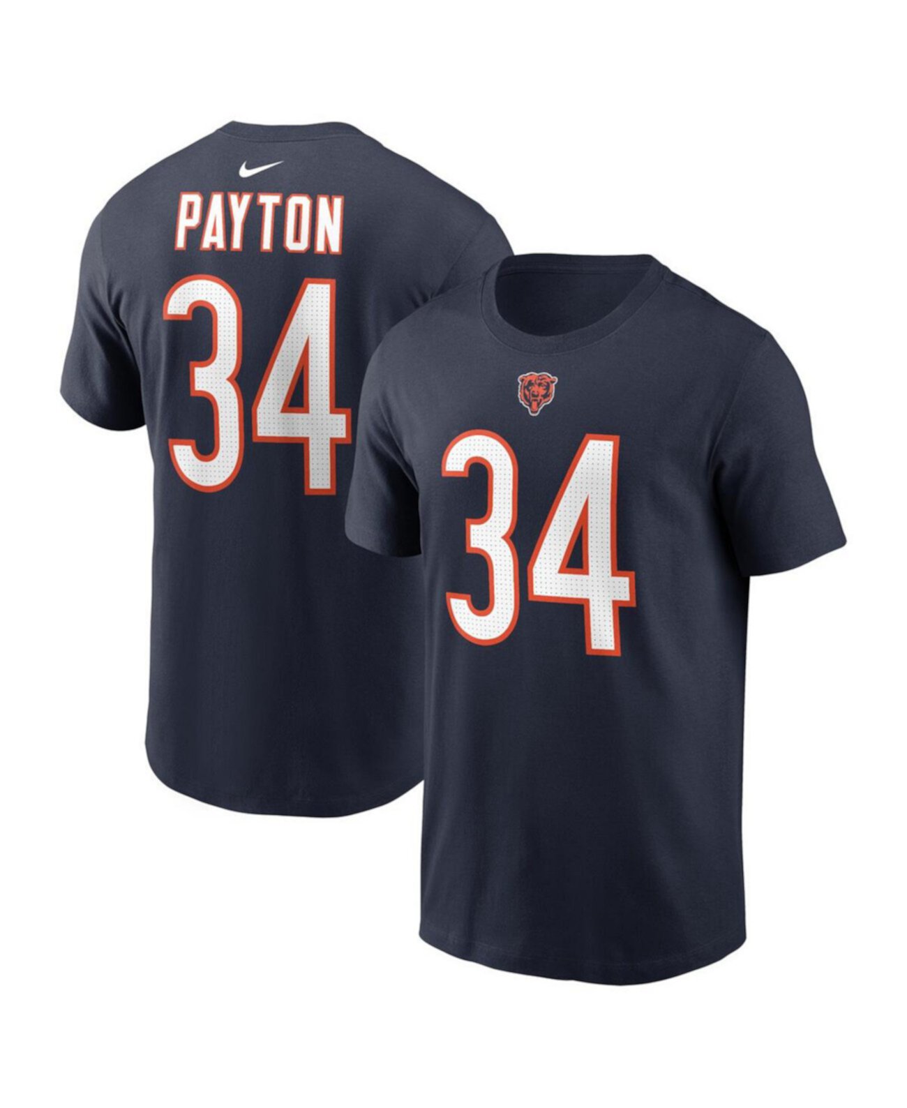 Мужская Джерси Nike Walter Payton Navy Chicago Bears Nike