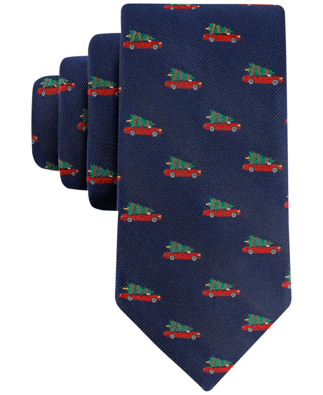 Men's Christmas Tree Cars Tie Tommy Hilfiger