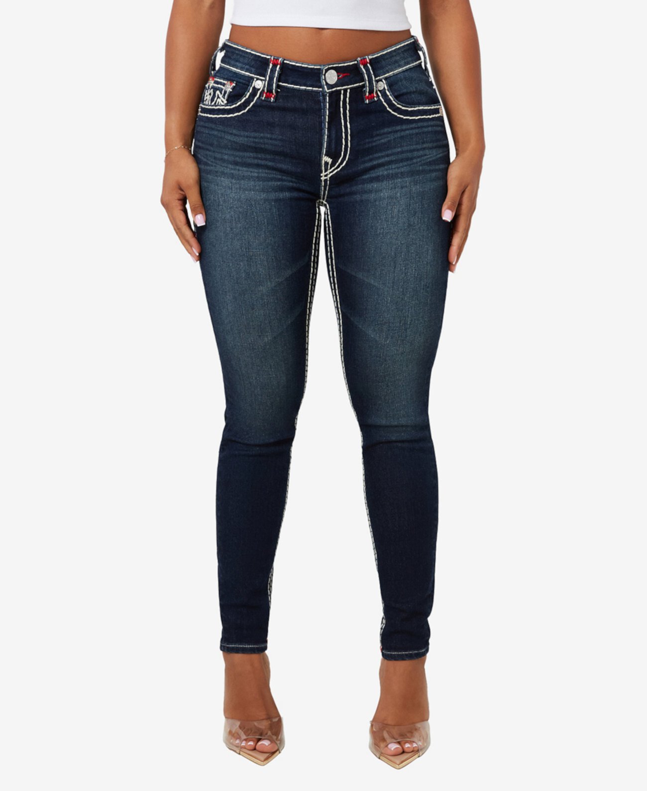 Женские Джинсы skinny True Religion Jennie True Religion