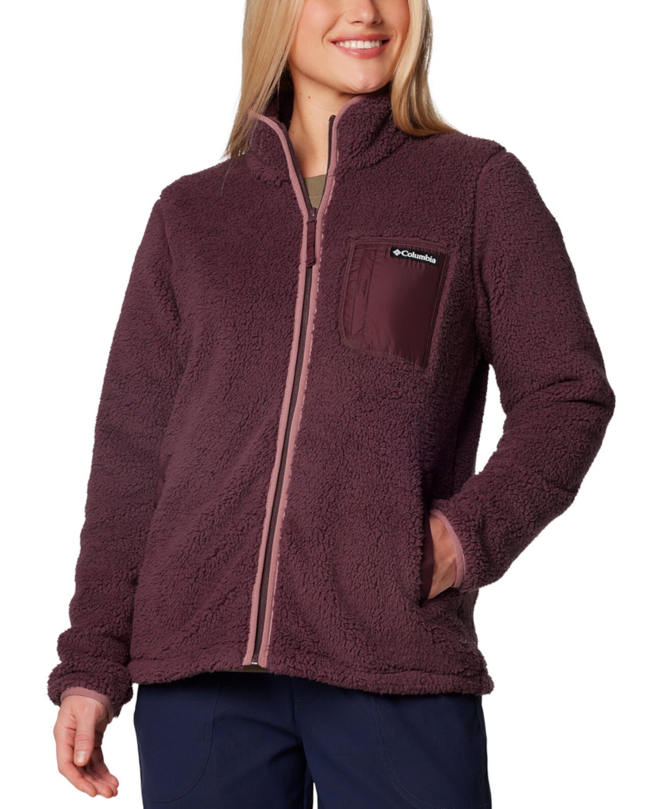 Women's West Bend Stand-Collar Fleece Jacket Columbia