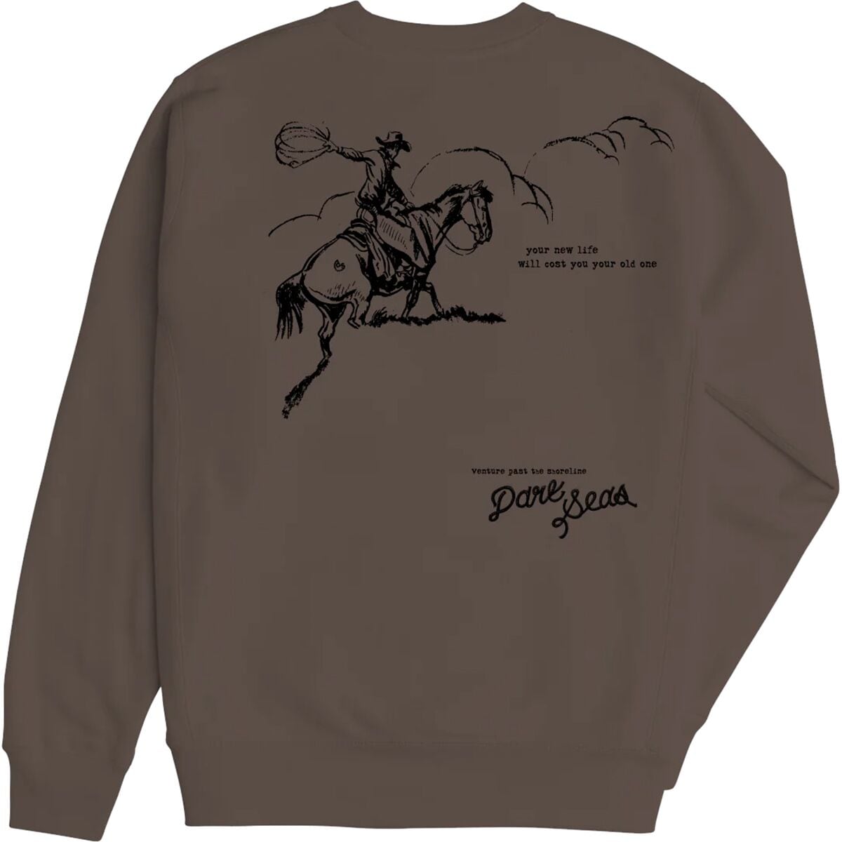 Мужская Толстовка DARK SEAS Horse Hill Fleece Crew DARK SEAS