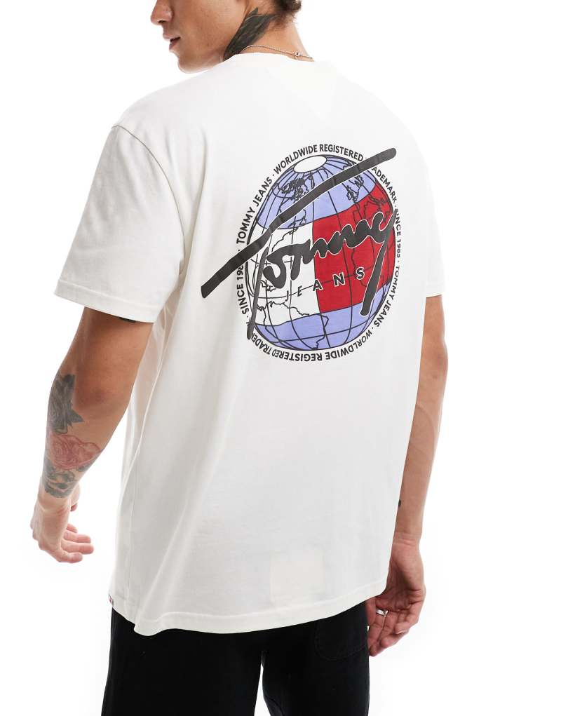 Мужская Футболка Tommy Jeans Globe Graphic Tommy Jeans