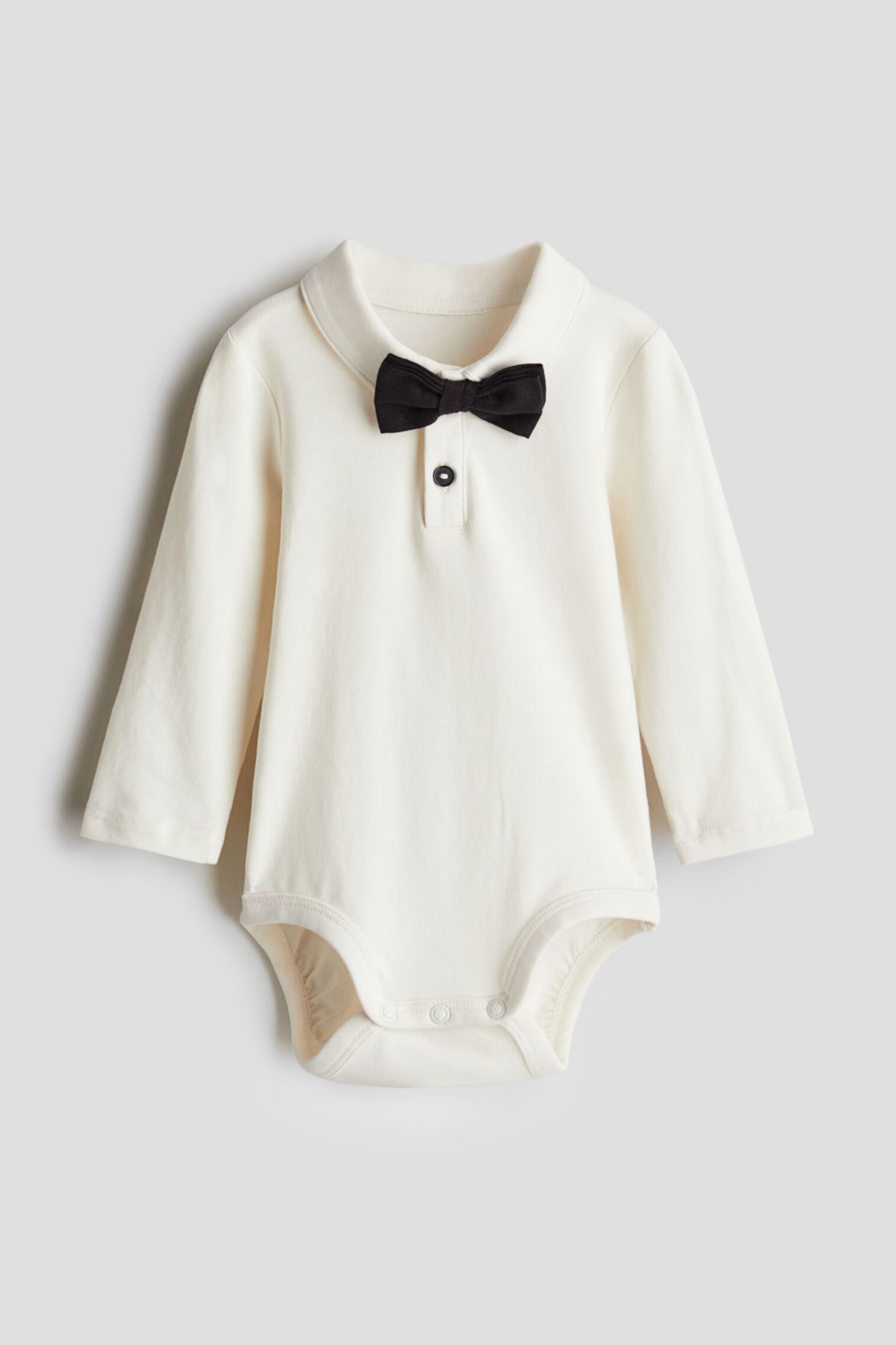 Tuxedo-Style Bodysuit H&M