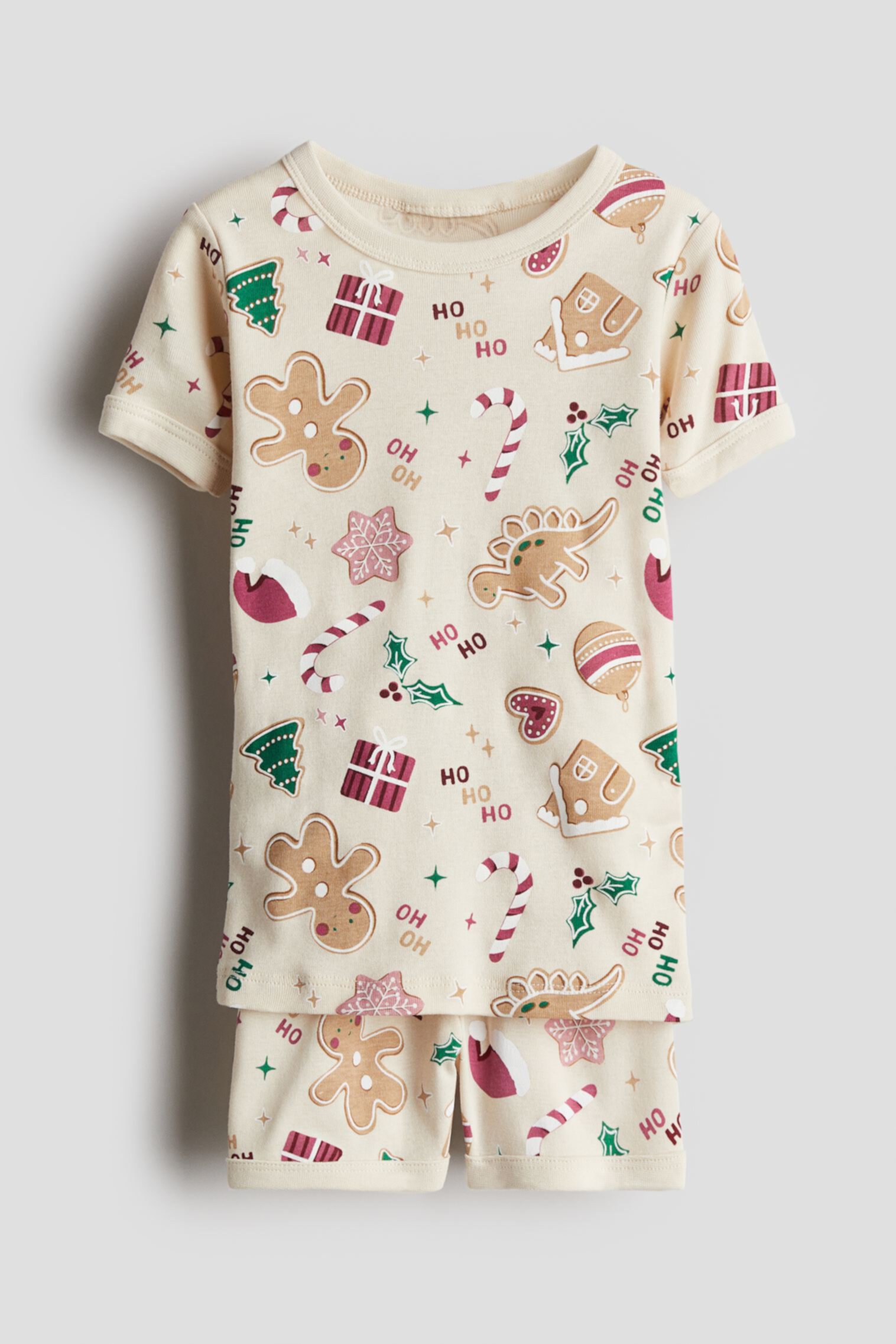 Snug Fit Cotton Pajamas H&M