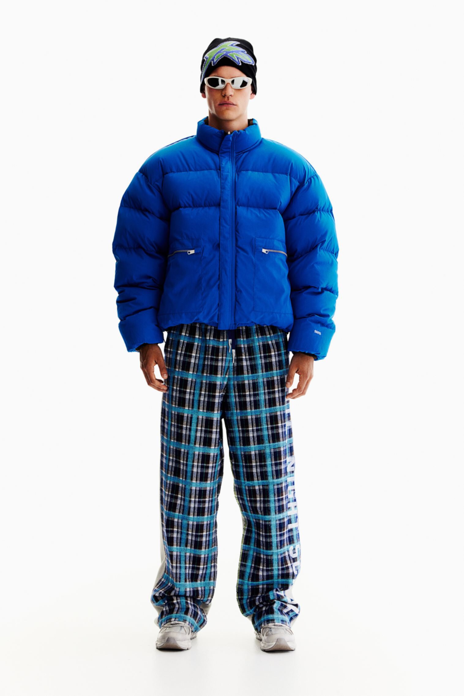 Мужские Джоггеры H&M Flannel Sweatpants H&M