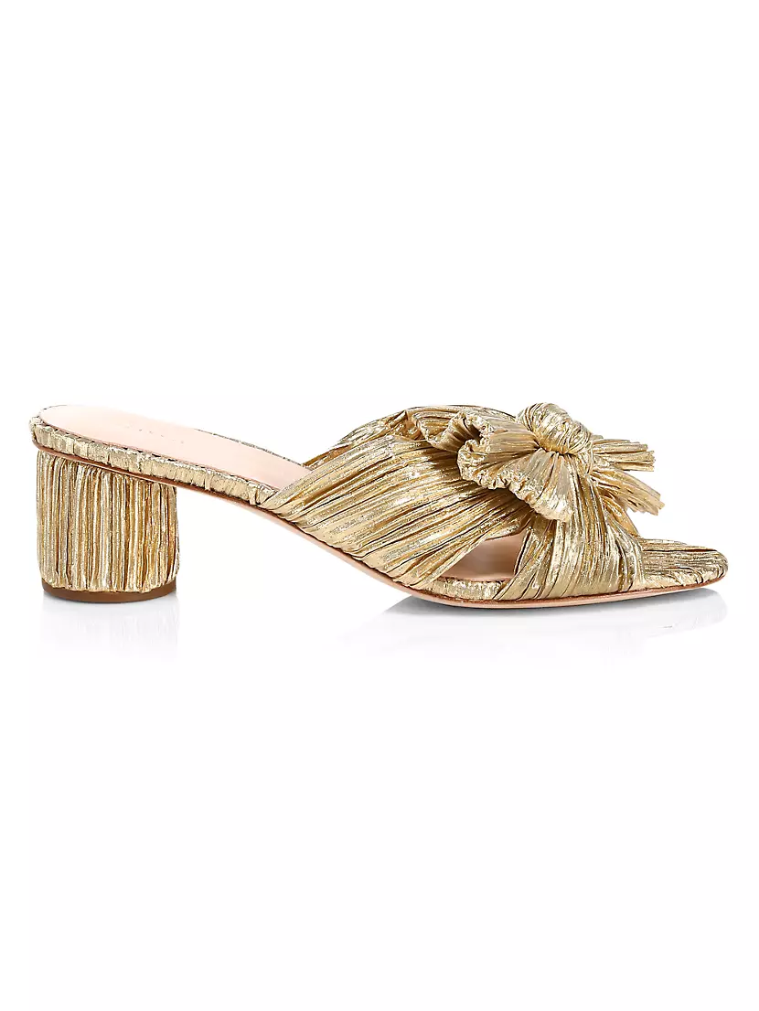 Женские Сабо и мюли Loeffler Randall Emilia Pleated Knot Loeffler Randall