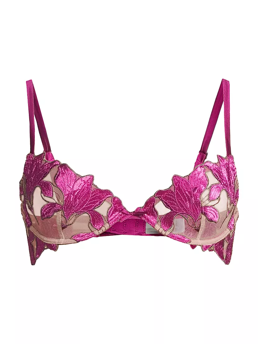 Женский Бюстгальтер fleur du mal Lily Demi Bra Fleur du mal