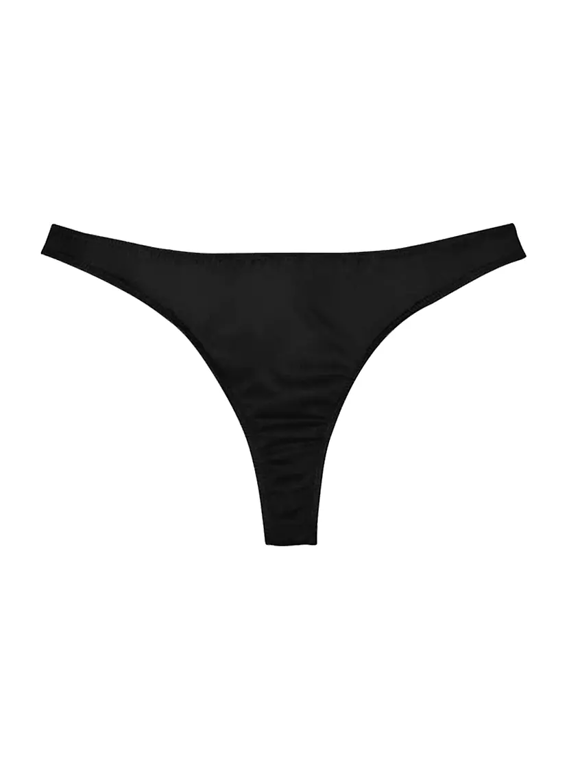 Женские Трусы fleur du mal Luxe Lace Thong Fleur du mal