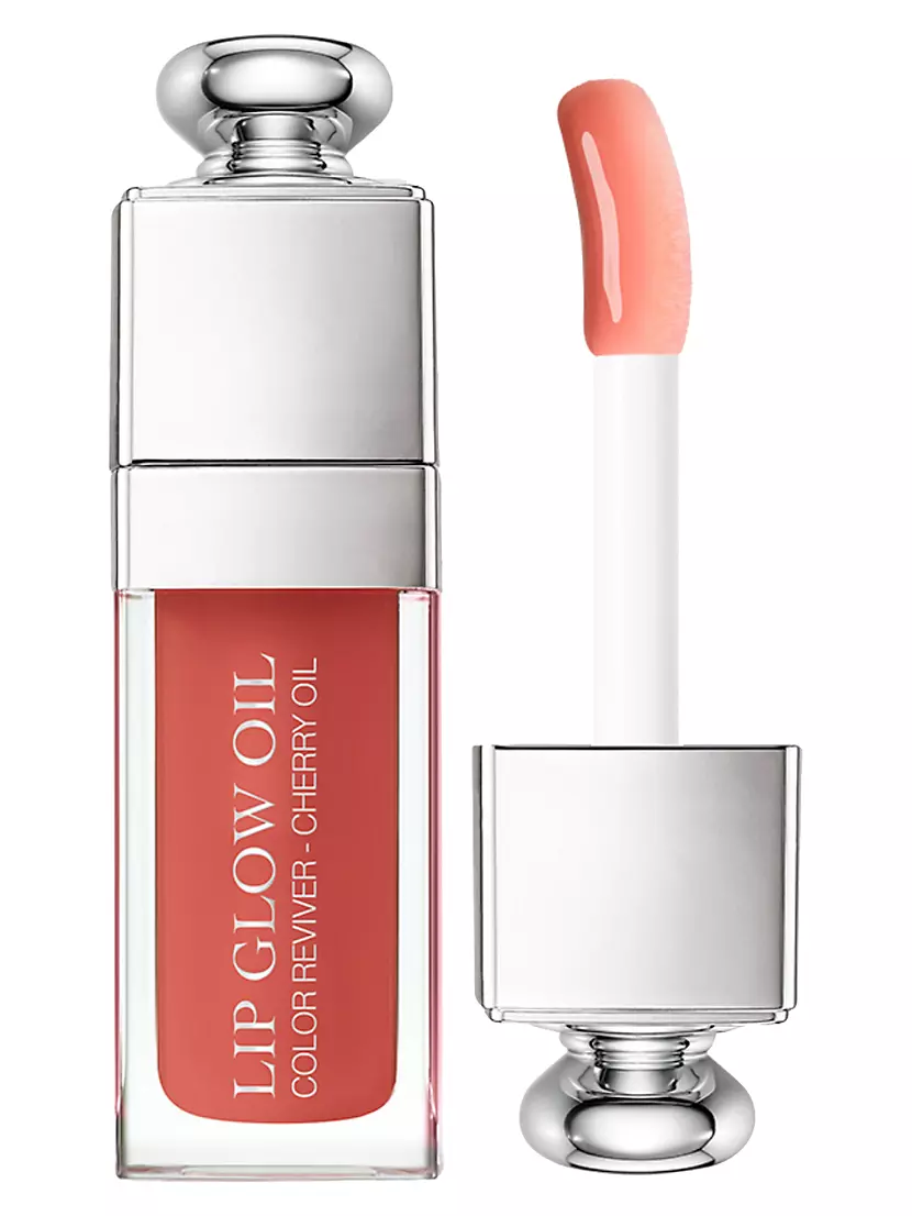 Масло для губ Lip Glow Oil Color Reviver, 6 мл, с вишневым маслом, увлажняющее Dior