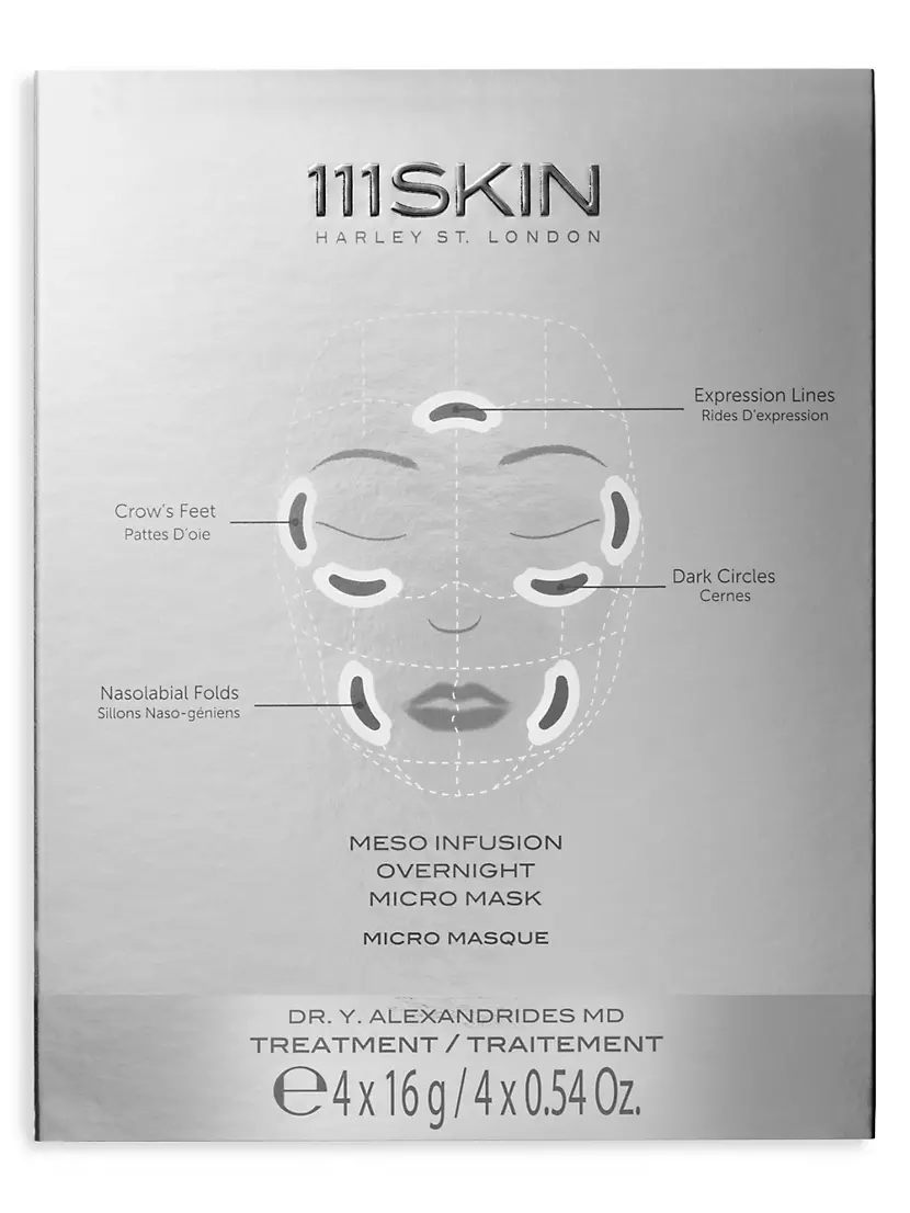 Meso Infusion 4-Piece Overnight Micro Mask Set 111SKIN