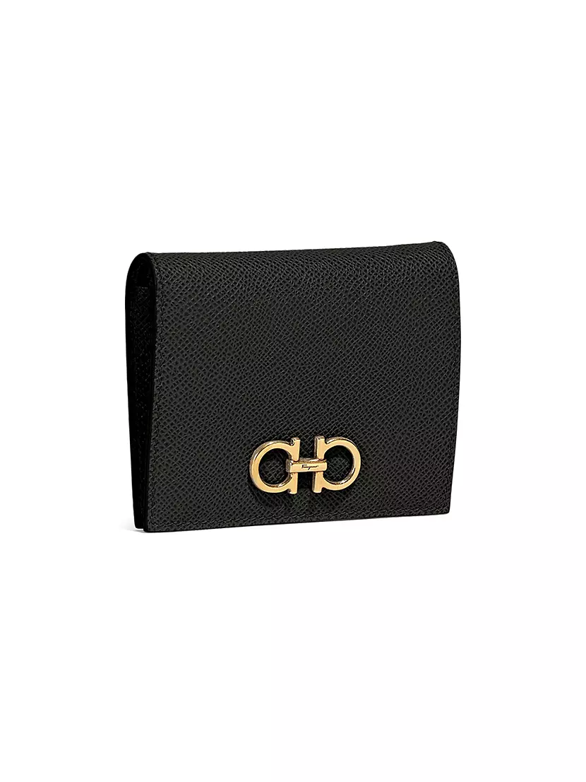 Gancini French Leather Wallet Ferragamo