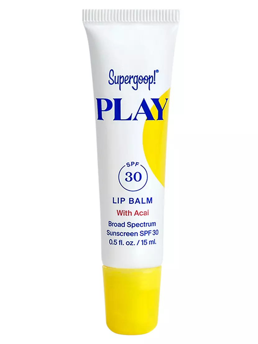 Увлажняющий бальзам для губ с маслом ши и SPF 30, 14 г Supergoop!